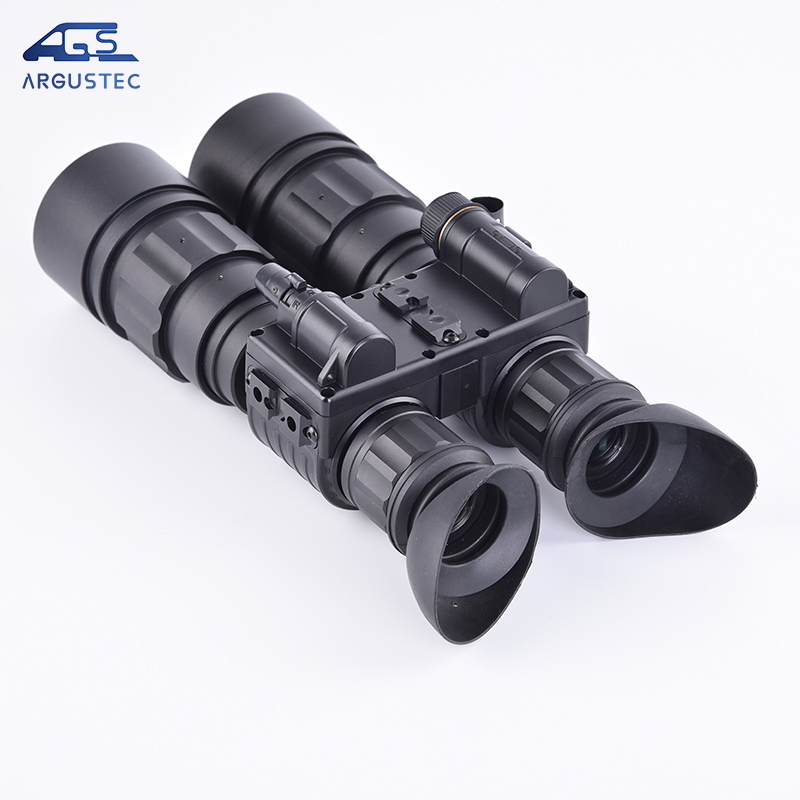 Argustec Handheld binocular Visión nocturna Goggles Militar Láser Range Buscador Térmico 